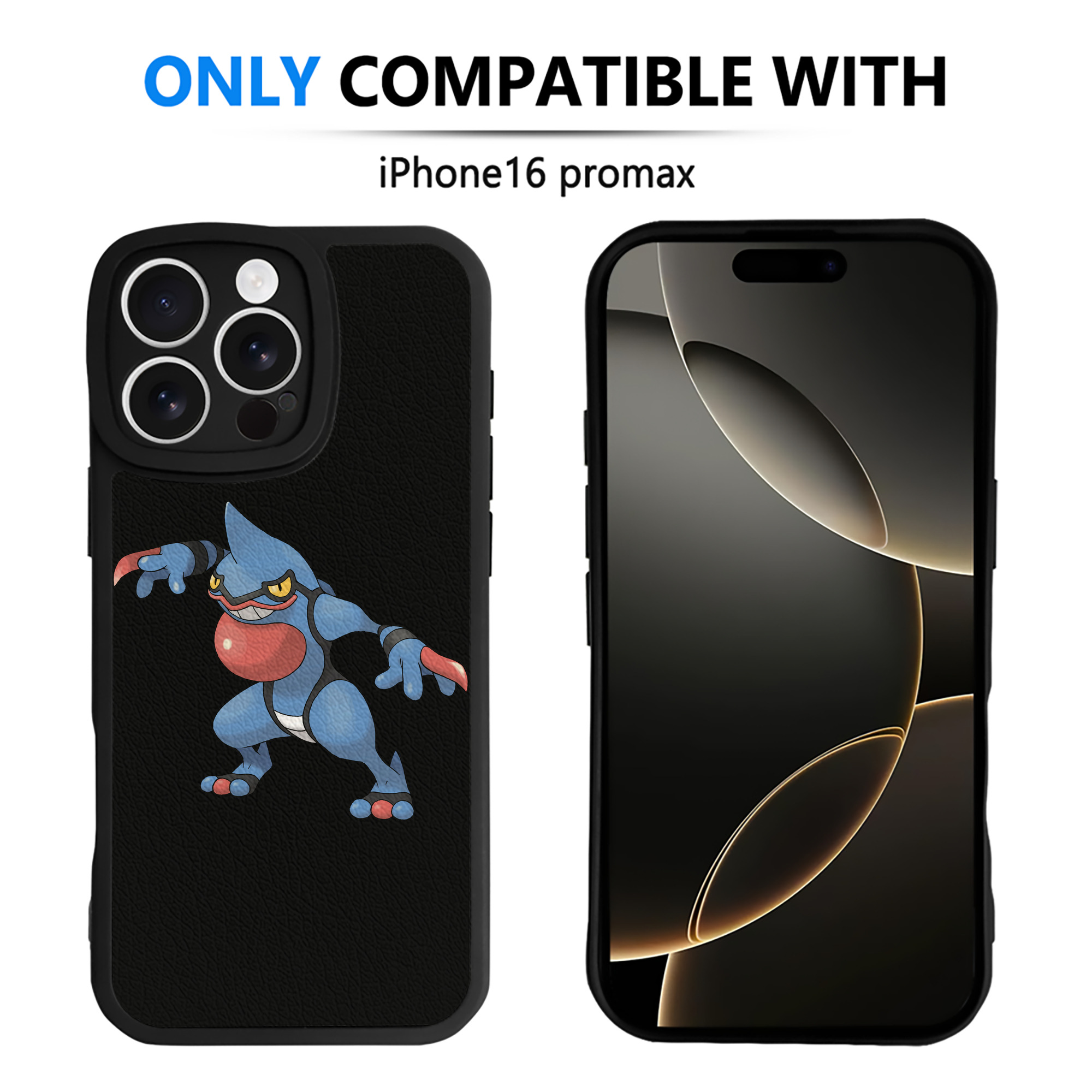 （画像用） ポケットモンスター Pokémon 【iPhone 16シリーズ対応】シリコンスマホケース（レザー調） 材質：シリコン